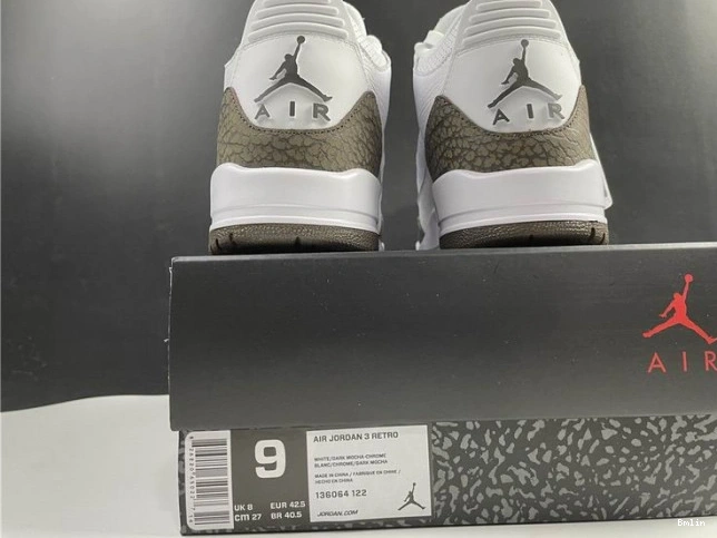 Boostmaster lin Jordan (2018) 3 Air Retro 136064-122 Mocha 0817